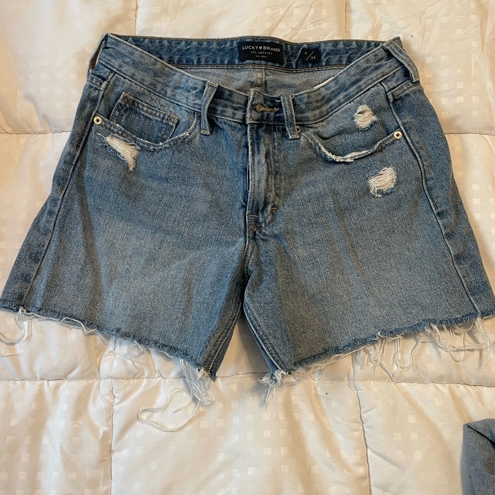 Lucky Brand Women's Blue Denim Shorts